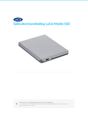 LaCie Mobile SSD Gebruikershandleiding