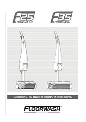 Floorwash F35 Gebruiks- En Onderhoudshandleiding