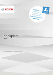 Bosch PUE B Series Gebruiksaanwijzing En Installatievoorschrift