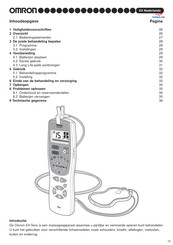 Omron E4 Tens Handleiding