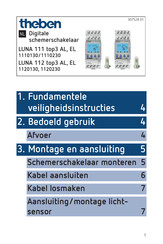 Theben LUNA 111 top3 AL Handleiding