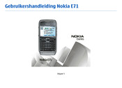 Nokia E71 Gebruikershandleiding