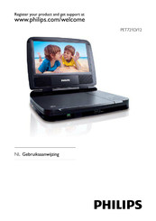 Philips PET721D/12 Gebruiksaanwijzing