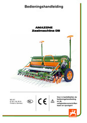 Amazone D9-25 Bedieningshandleiding