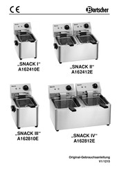 Bartscher SNACK II Gebruiksaanwijzing