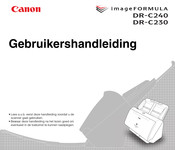 Canon imageFORMULA DR-C230 Gebruikershandleiding