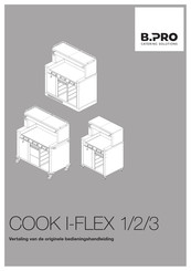 B.Pro COOK I-FLEX 3 Bedieningshandleiding