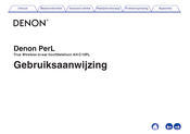 Denon PerL AH-C10PL Gebruiksaanwijzing