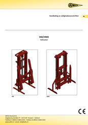 WIFO HMD 280/2500 Montagehandleiding En Veiligheidsvoorschriften