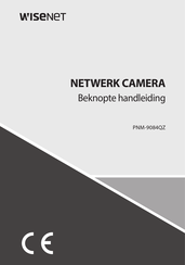 Wisenet PNM-9084QZ Handleiding