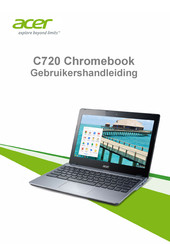 Acer C720 Chromebook Gebruikershandleiding