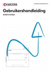 Kyocera ECOSYS P4140dn Gebruikershandleiding