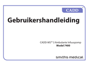 Smiths Medical CADD-MS 3 Gebruikershandleiding