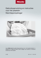 Miele PDR 507 HP Gebruiksaanwijzing En Installatie-Instructies