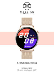 MELLIAN WEAR AK37 Gebruiksaanwijzing