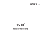 Garmin HRM-FIT Gebruikershandleiding