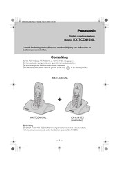 Panasonic KX-TCD410NL Bedieningsinstructies