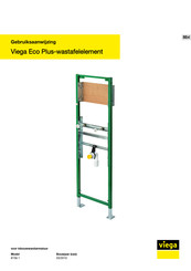 Viega Eco Plus 8156.1 Gebruiksaanwijzing