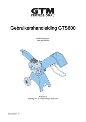 GTM Professional GTS600 Gebruikershandleiding