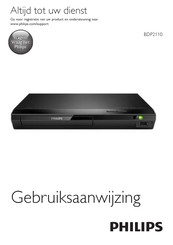 Philips BDP2110/12 Gebruiksaanwijzing