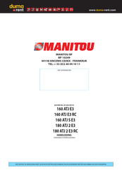 Manitou 160 ATJ S E3 Handleiding