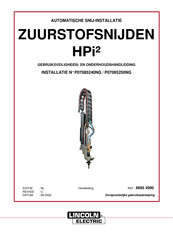 Lincoln Electric HPi2 Gebruikers- En Onderhoudshandleiding