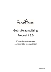 Procusini 3.0 Gebruiksaanwijzing