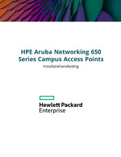 HPE Aruba Networking 650 Series Installatiehandleiding