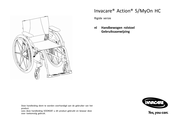 Invacare MyOn HC Gebruiksaanwijzing