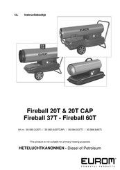 EUROM Fireball 20T CAP Instructieboekje