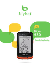 Bryton RIDER 530 Gebruikershandleiding