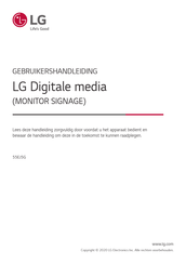 LG 55EJ5G Gebruikershandleiding