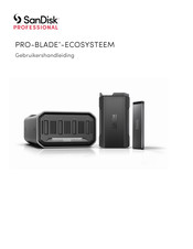 SanDisk PRO-BLADE-ECOSYSTEEM Gebruikershandleiding