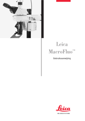 Leica MacroFluo Gebruiksaanwijzing