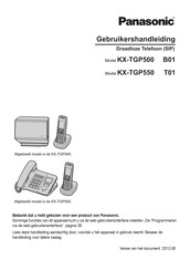 Panasonic KX-TGP500 Gebruikershandleiding