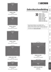 Boss KATANA-Artist MkII HEAD Gebruikershandleiding