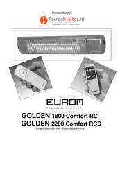 EUROM GOLDEN 1800 Comfort RC Instructieboekje