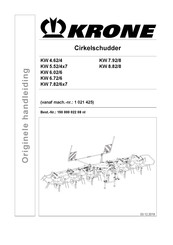 Krone KW 4.62/4 Handleiding