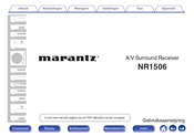 Marantz NR1506 Gebruiksaanwijzing