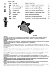 Mafell MT 55 cc Gebruiksaanwijzing