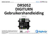 Digikeijs DR5052 DIGITURN Gebruikershandleiding