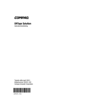 Compaq DRTape Solution Gebruikershandleiding