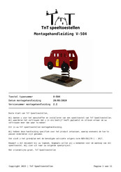 TNT V-504 Montagehandleiding