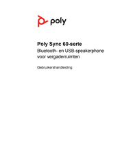 Poly Sync 60 Series Gebruikershandleiding