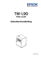 Epson TM-L90 Gebruikershandleiding