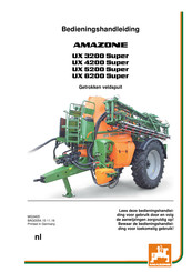 Amazone UX 6200 Super Bedieningshandleiding