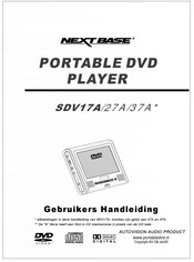 NextBase SDV27A Gebruikershandleiding