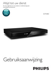 Philips DVP2880 Gebruiksaanwijzing