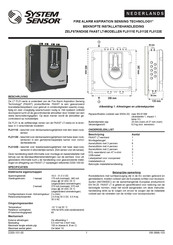 System Sensor FAAST LT FL0111E Beknopte Installatiehandleiding