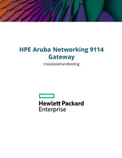 HPE Aruba Networking 9114 Gateway Installatiehandleiding